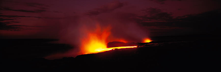 Kilauea Volcanoes National Park Hawaii Photograph by Panoramic Images