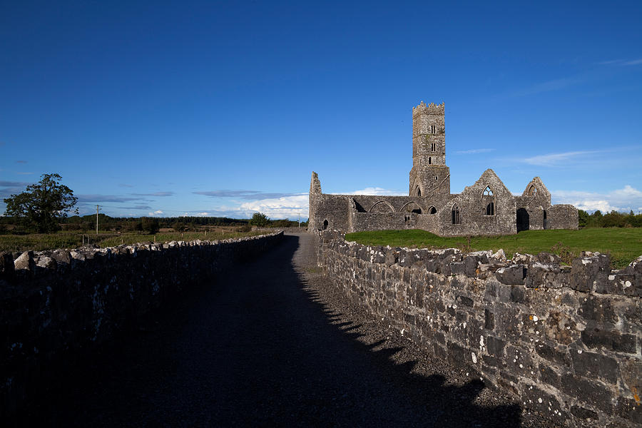 Color Image Photograph - Kilconnell Friary Founded In 1353 by Panoramic Images