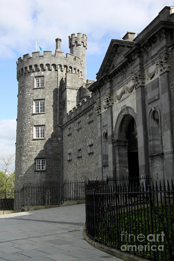 Architecture Photograph - Kilkenny Castle Entrance by Christiane Schulze Art And Photography
