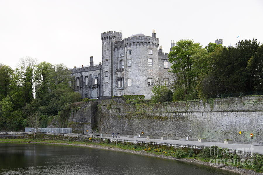 Architecture Photograph - Kilkenny Castle Seen From River Nore by Christiane Schulze Art And Photography