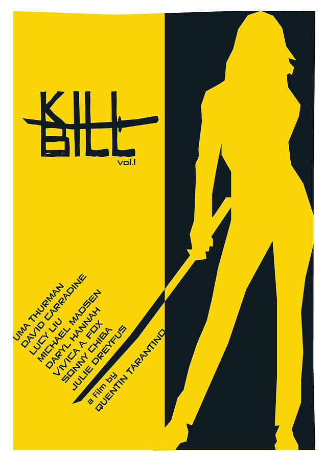 brændt værtinde gambling Kill Bill Vol.1 Poster Digital Art by Geraldo Bezerra - Pixels