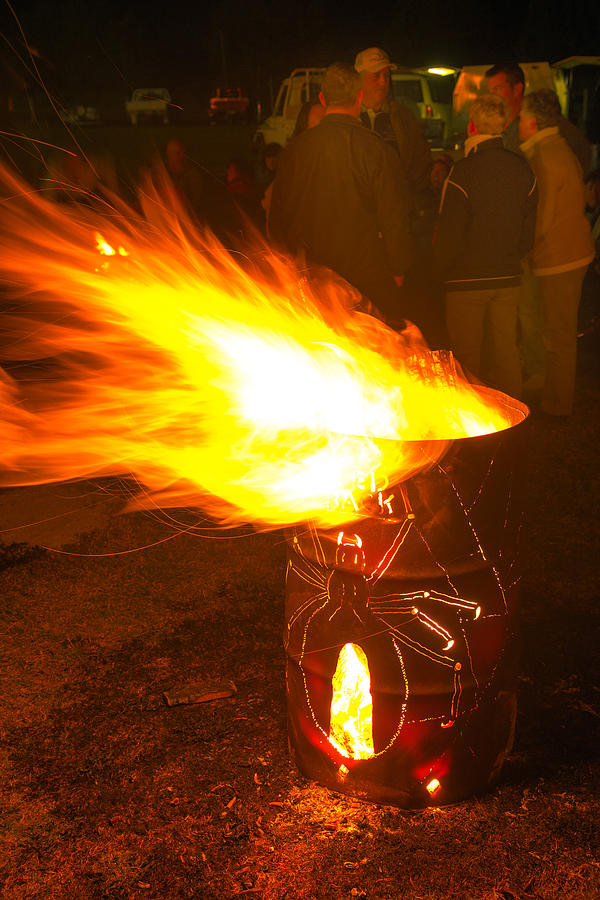 Killarney Bonfire Night Red Back Photograph by Stephen Reid Fine Art America