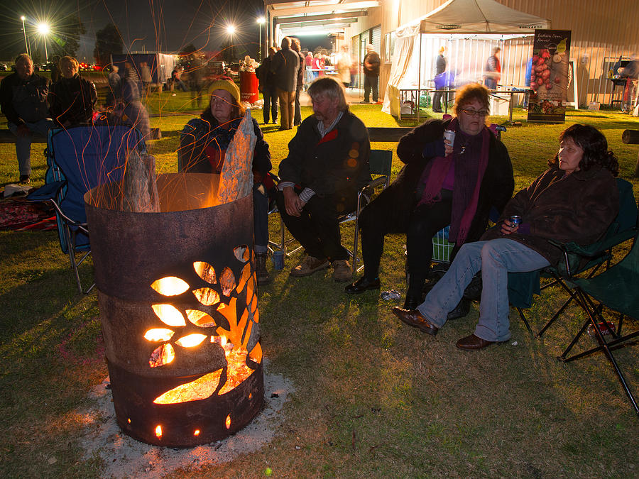 Killarney Bonfire Night Tree Photograph by Stephen Reid Fine Art America