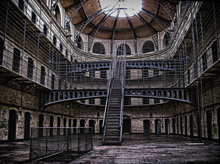 Kilmainham Gaol Interior Photograph by Robert Woodward