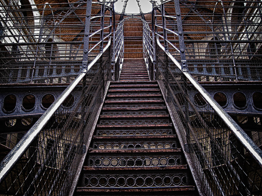 Kilmainham Gaol Steps Photograph by Robert Woodward