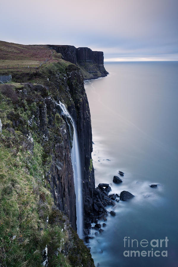 Kilt rock waterfall isle of Skye Scotland UK Photograph by Matteo Colombo