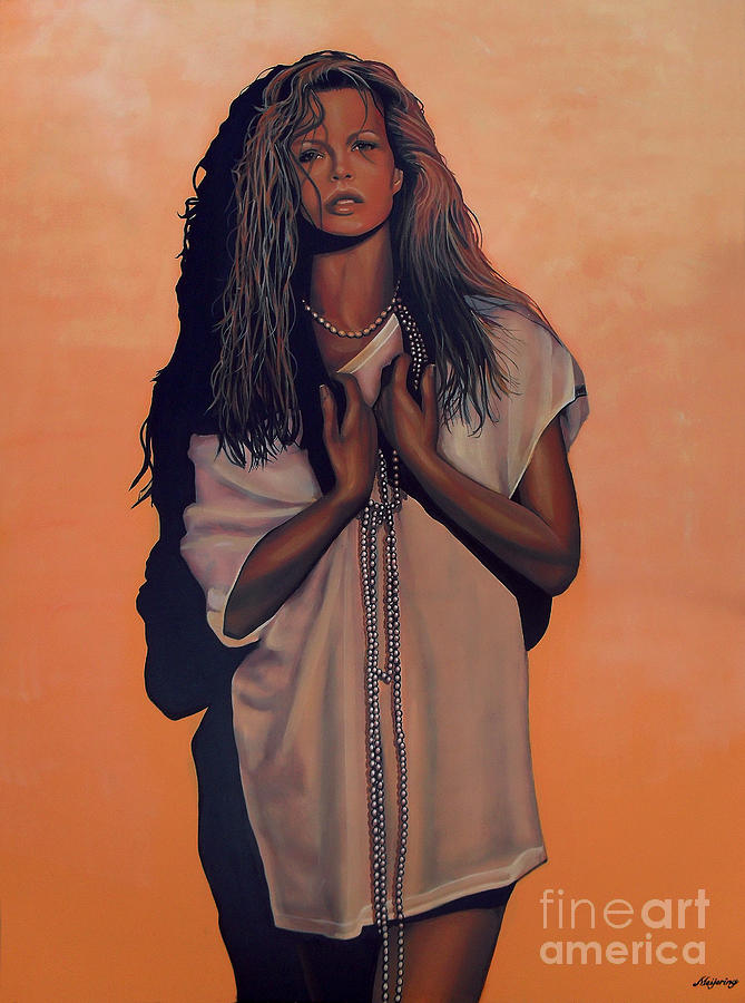 Kim Basinger Painting by Paul Meijering