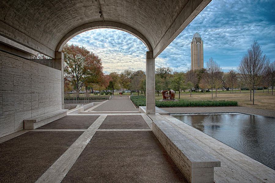 Kimbell Art museum Fort Worth Photograph by Rospotte Photography