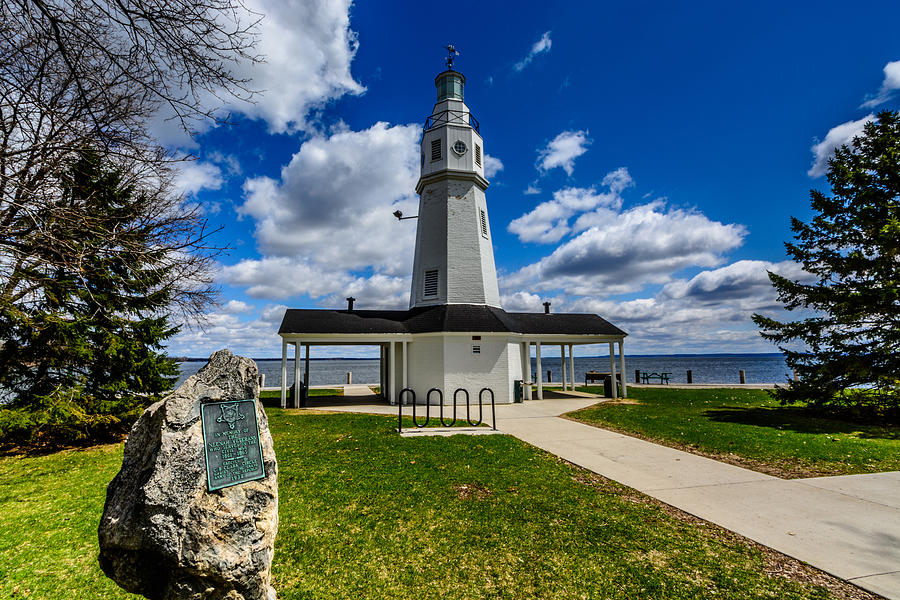 Kimberly Point Lighthouse Photograph by Randy Scherkenbach