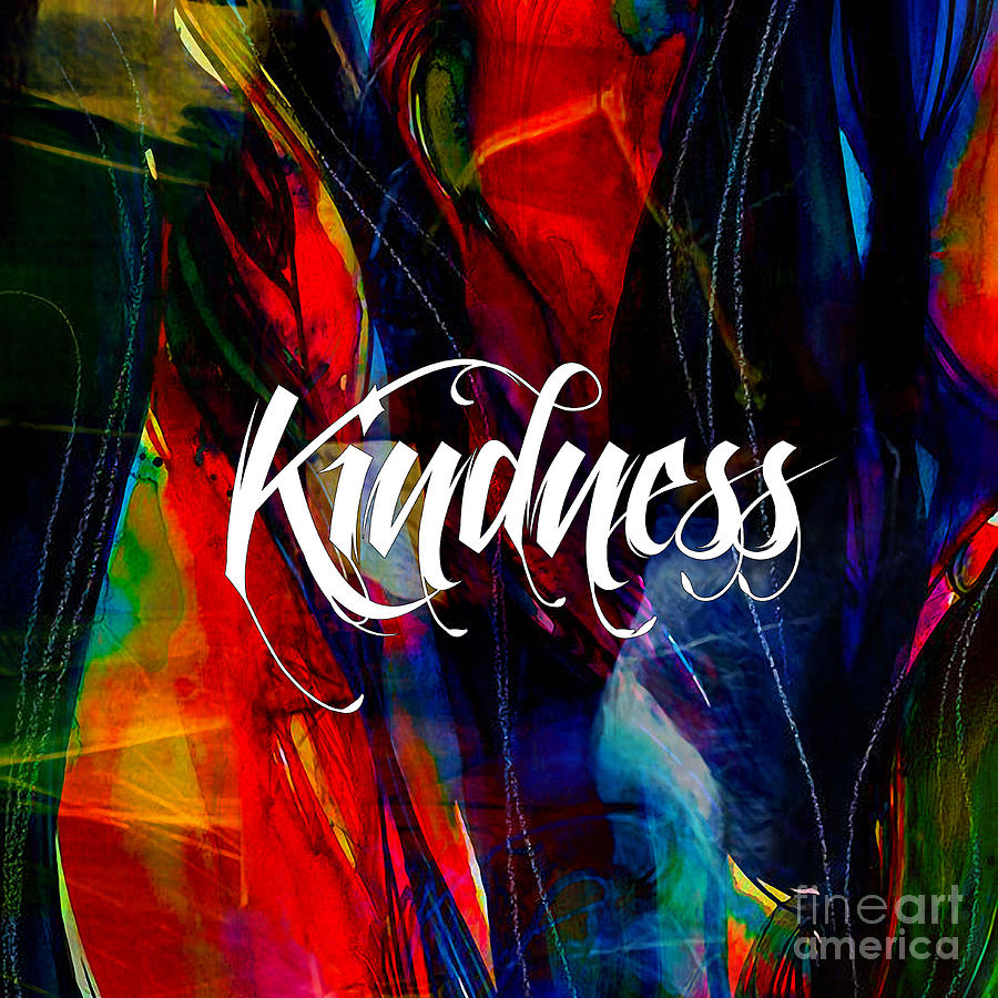 Kindness Mixed Media by Marvin Blaine