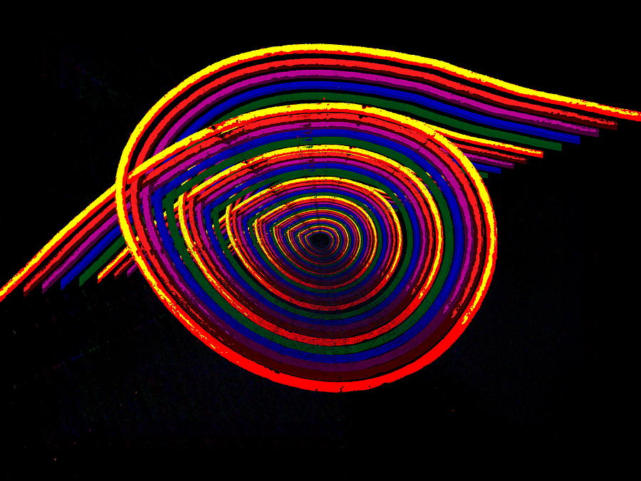 Kinetic Rainbow 15 Digital Art by Tim Allen