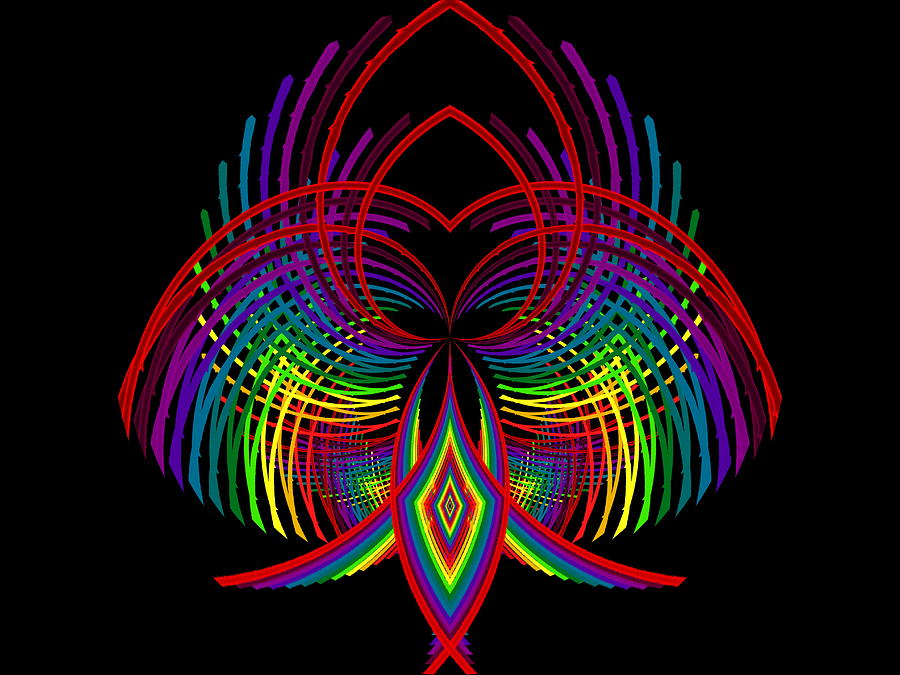 Kinetic Rainbow 30 Digital Art by Tim Allen