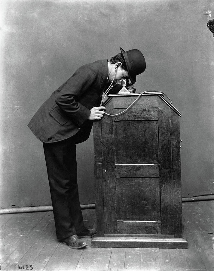 Kinetophone, 1895 Photograph by Granger