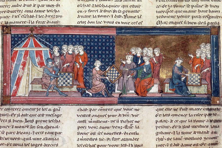 King Arthur & Guinevere Painting by Granger