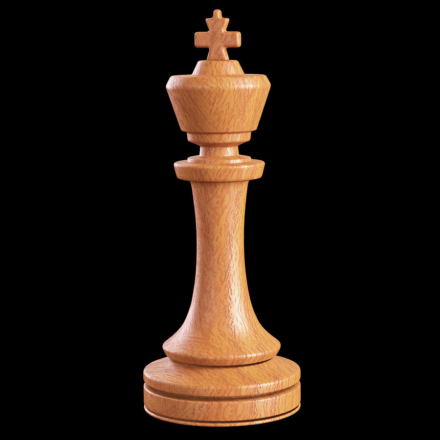 King Chess Piece Photograph by Ktsdesign