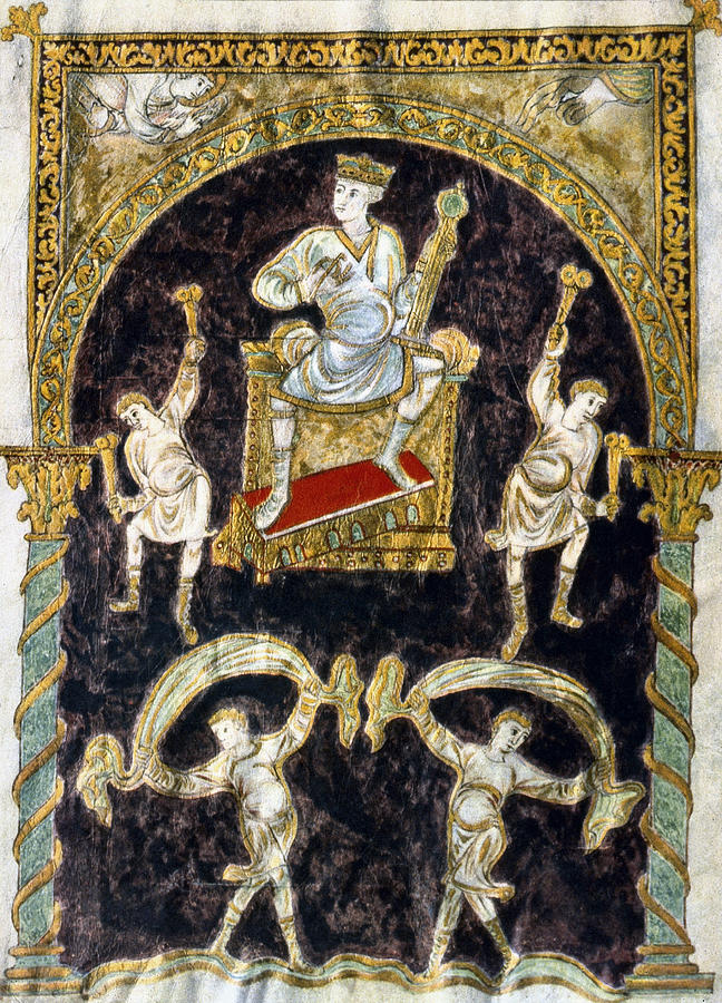 King David Painting by Granger
