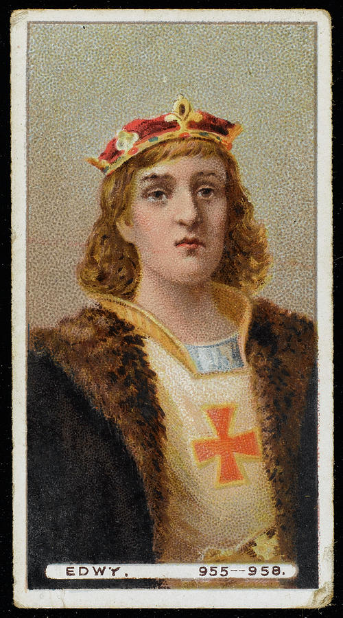 King Eadwig (or Edwy) The Fair Drawing by Mary Evans Picture Library ...