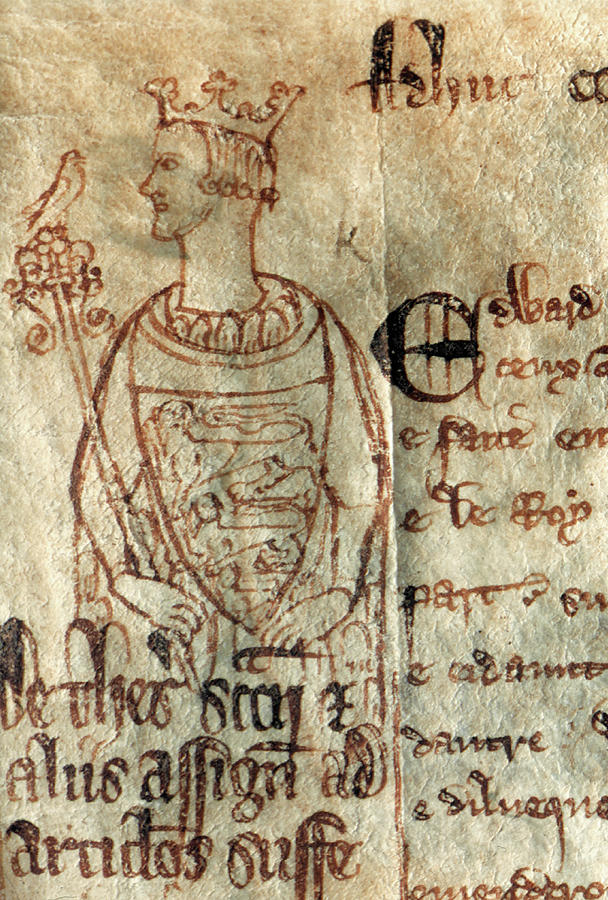 King Edward I (1239-1307) Drawing by Granger