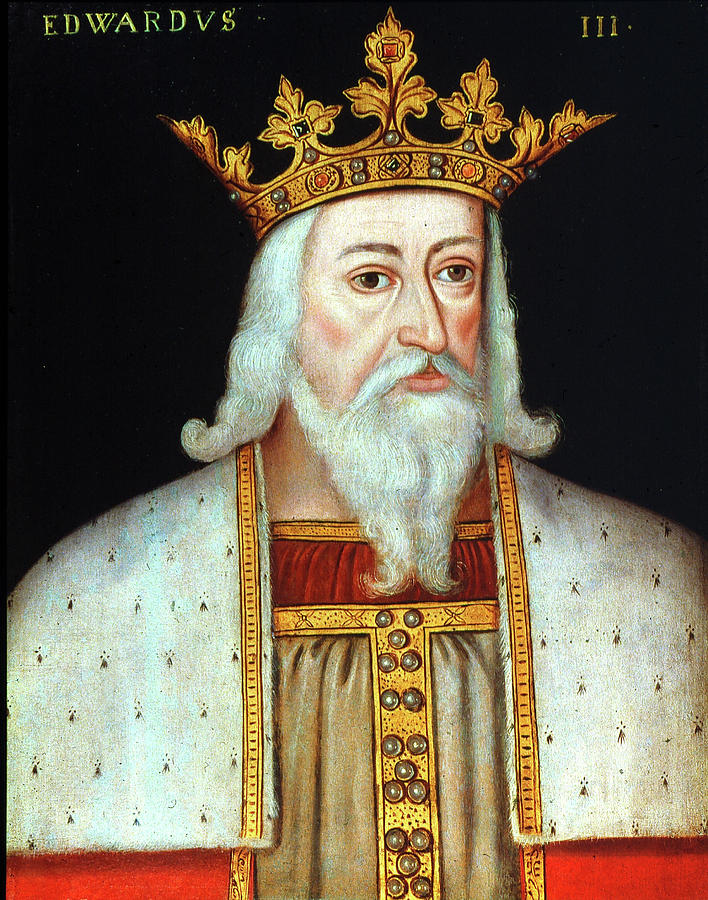 King Edward IIi Of England (1312-1377) Painting by Granger