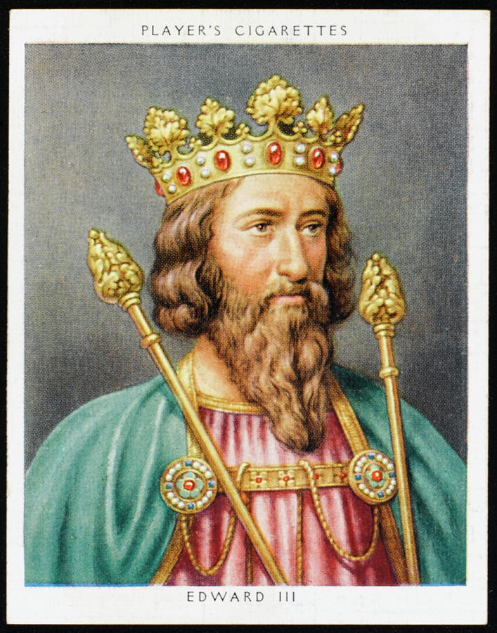 King Edward IIi Reigned 1327 - 1377 Drawing by Mary Evans Picture ...