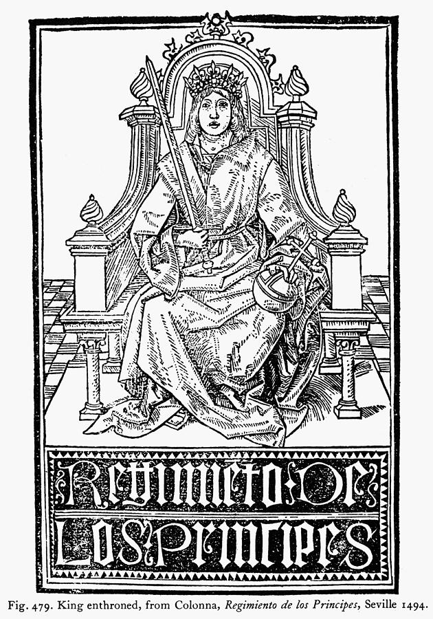 King Enthroned, 1494 by Granger