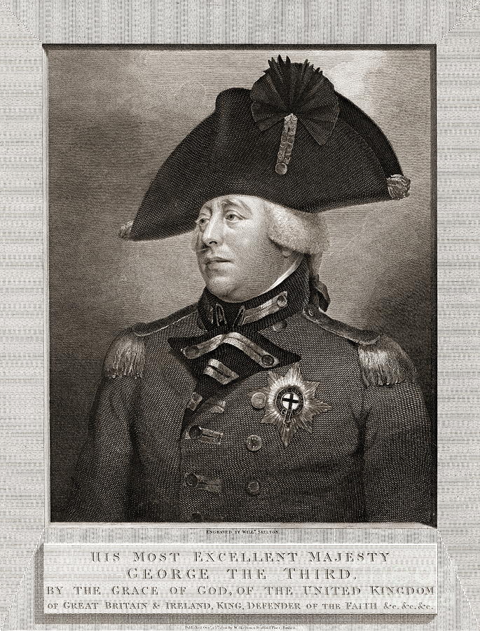 King George III 1810 Photograph by Padre Art