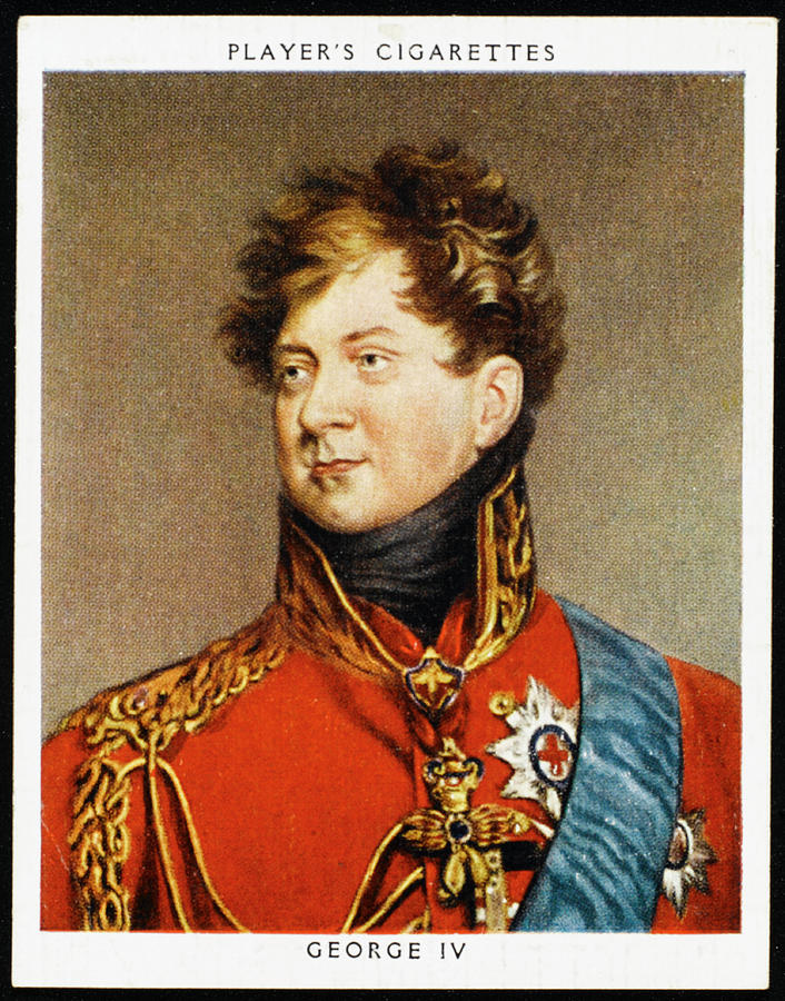 King George Iv Of England (1762 - 1830) Drawing by Mary Evans Picture ...