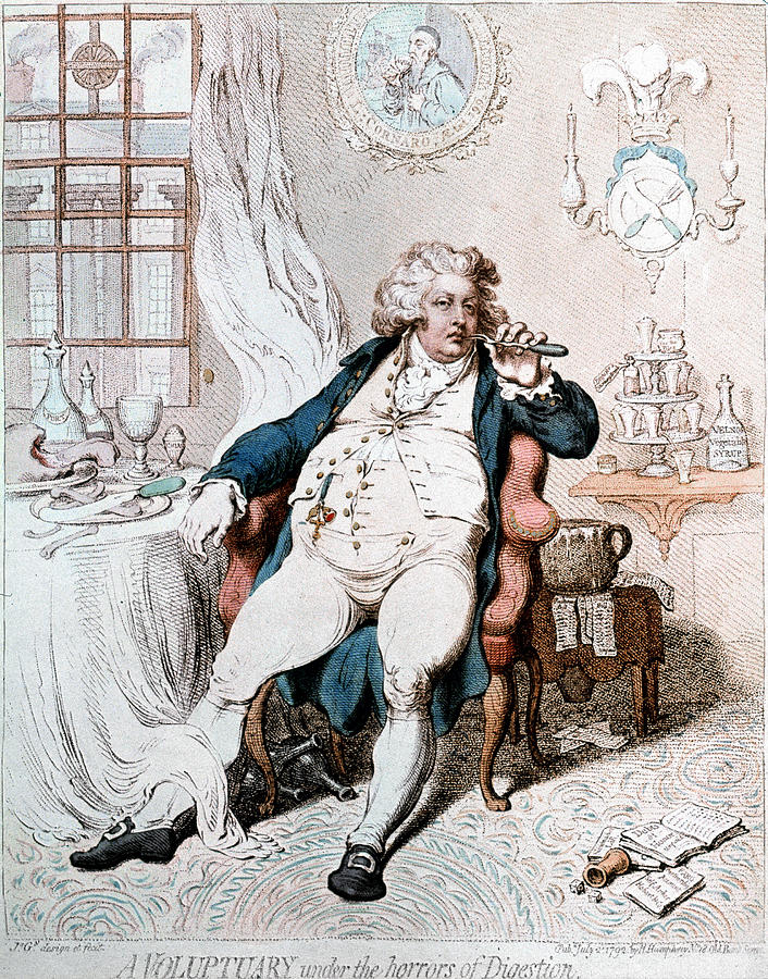 King George Iv Of England Painting by Granger