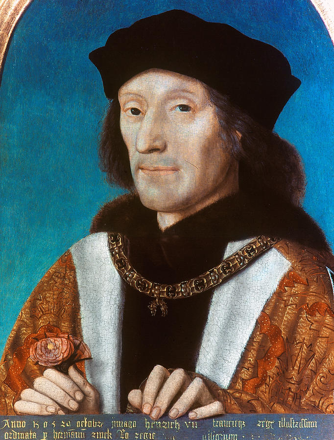King Henry Vii Of England (1457-1509) Painting by Granger