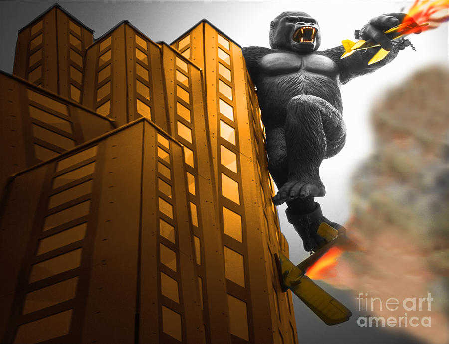 King Kong Strikes Back Photograph by Bob Christopher