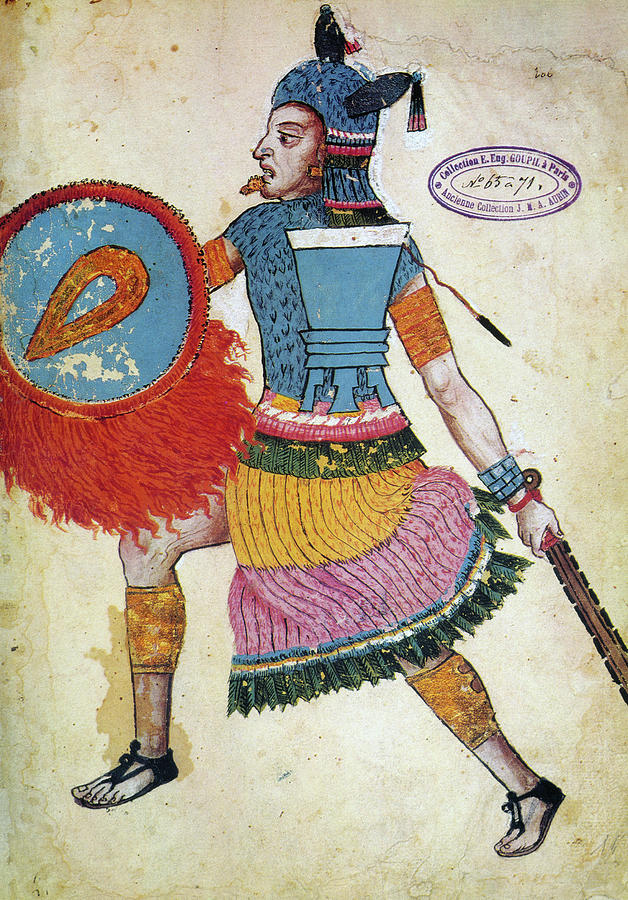 King Netzahualcoyotl, 1408-1472 Drawing by Granger