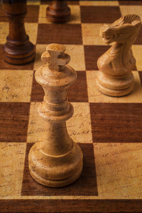 Chess Photograph - King Of Chess by Garry Gay