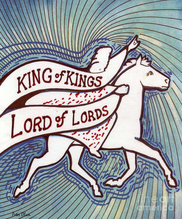 King Of Kings Painting - King Of Kings by Peter Olsen