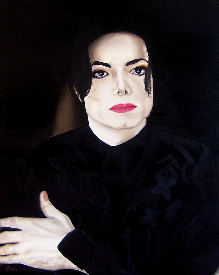 Landscape Painting - King of Pop by David Fedeli