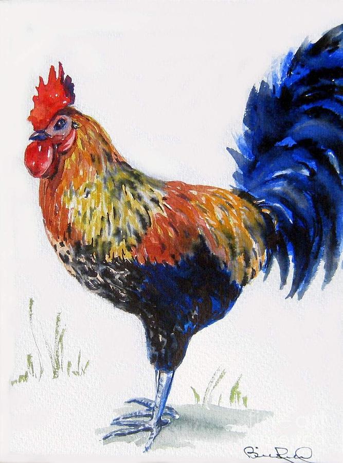 King of the Barnyard Painting by William Reed