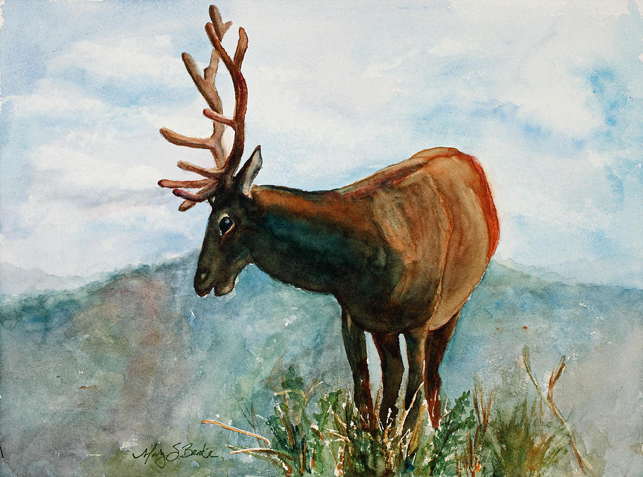 King of the Hill Painting by Mary Benke
