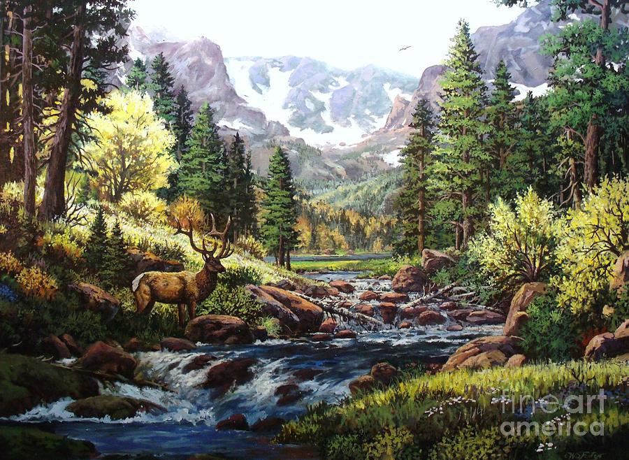 King of the Valley Painting by W Scott Fenton - Fine Art America