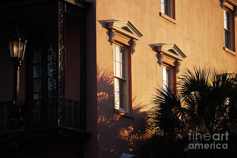 Charleston Photograph - Meeting Street Shadows by Manda Renee