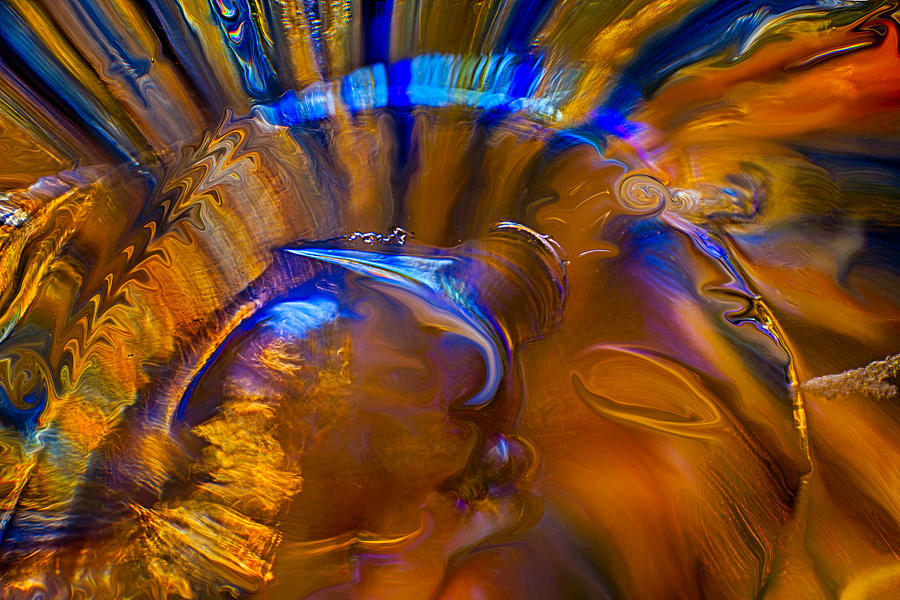 Abstract Photograph - King Tut by Omaste Witkowski