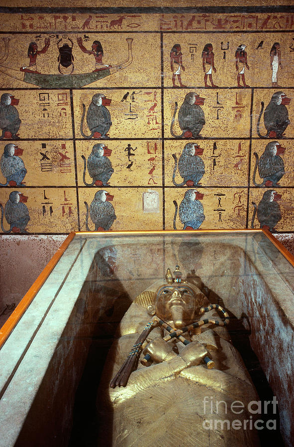 King Tutankhamuns Tomb Photograph by John G. Ross