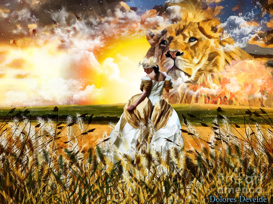 Kingdom Gold Digital Art by Dolores Develde