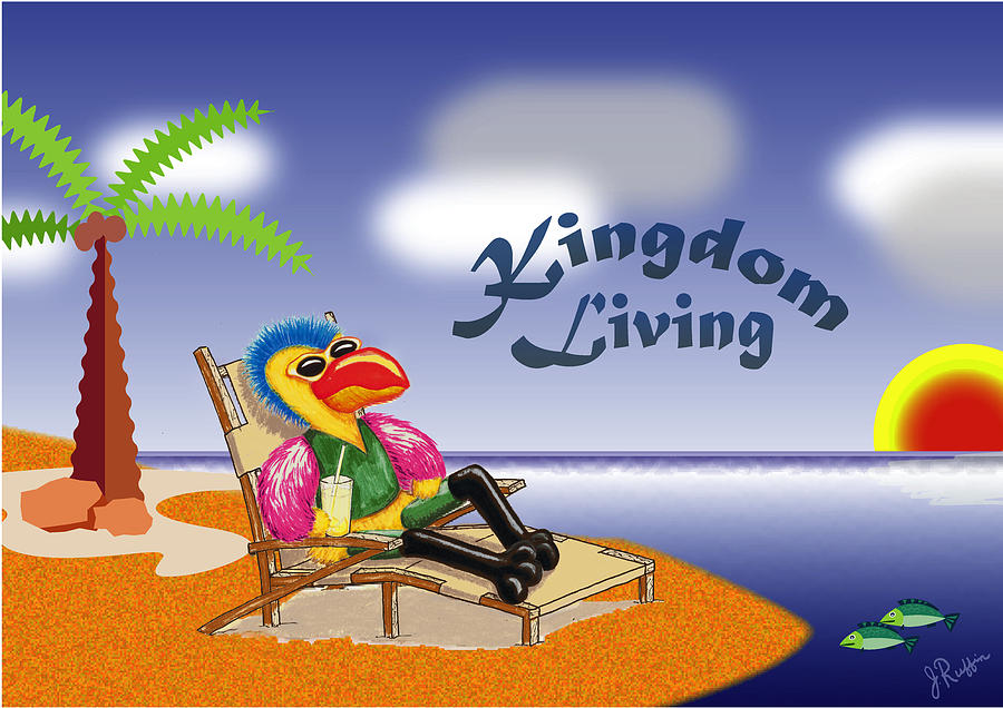 Kingdom Living Digital Art by Jerry Ruffin
