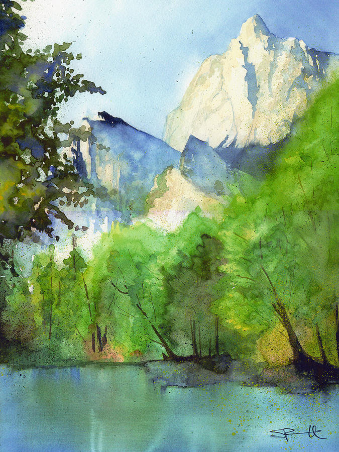 Kings Canyon Painting by Sean Parnell