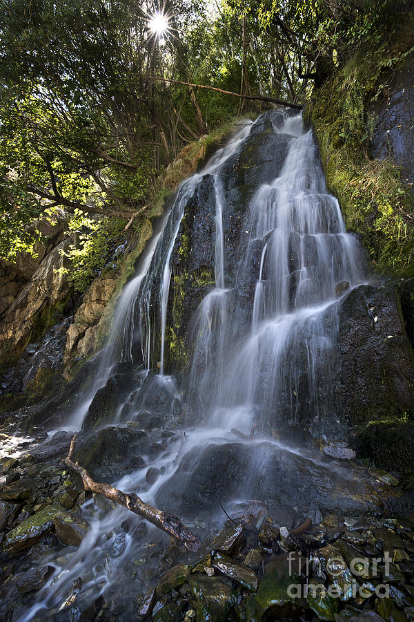 Kings Canyon Waterfall Photograph by Dianne Phelps