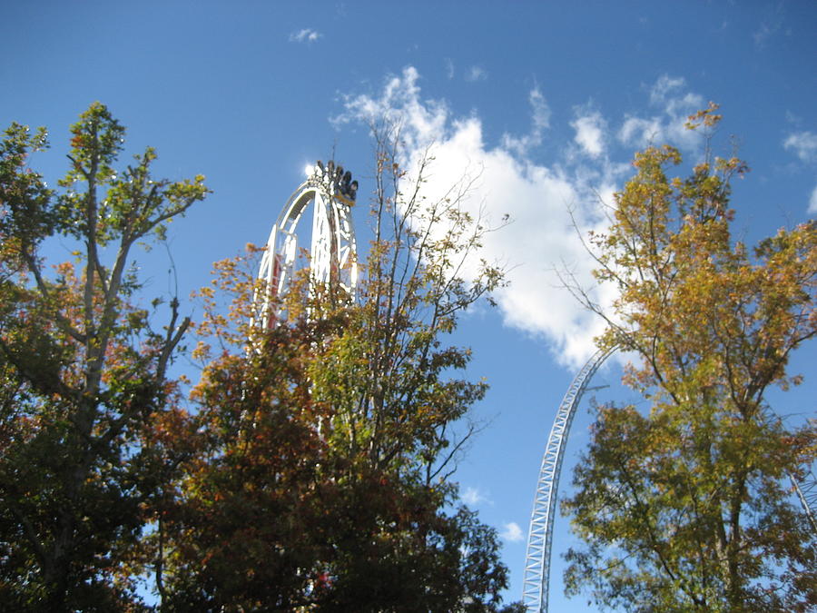 Kings Photograph - Kings Dominion - Hypersonic XLC - 12121 by DC Photographer