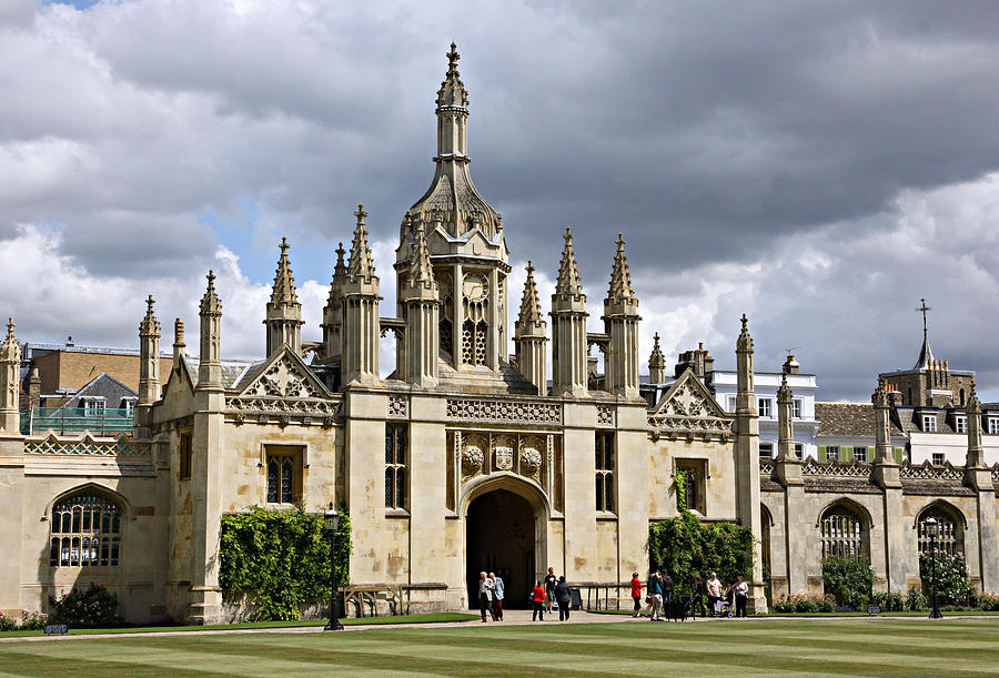 Cambridge  - Kings Quad by Stephen Stookey
