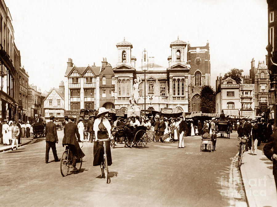 Kingston Market Place London England Photograph by The Keasbury-Gordon ...