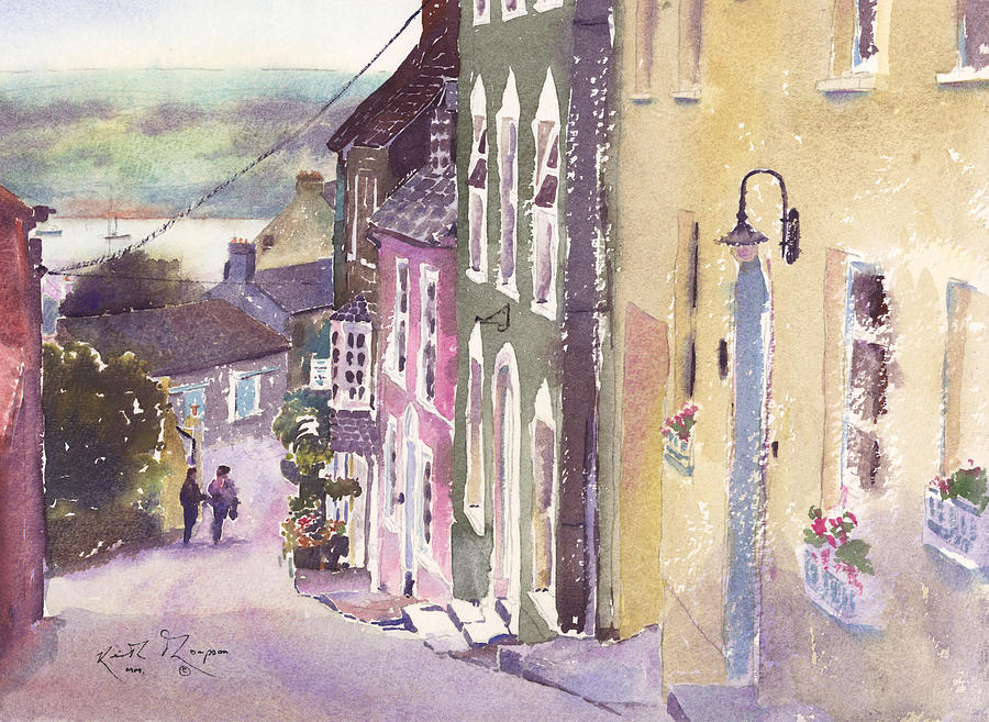 Kinsale County Cork Ireland Painting by Keith Thompson