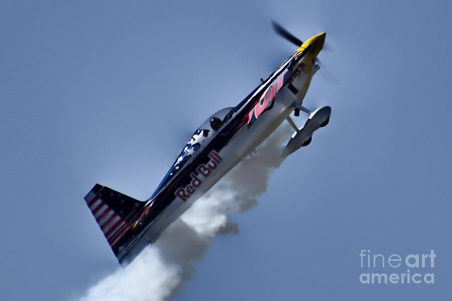 Kirby Chambliss and the Red Bull Air Force Photograph by Douglas Barnard