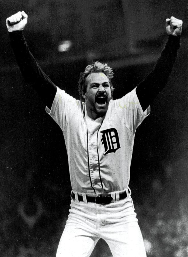 Kirk Gibson - Detroit Tigers Photograph by The Sporting News